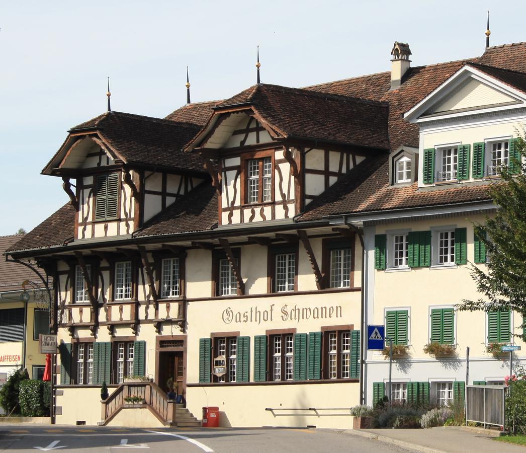 Landgasthof Schwanen Merenschwand Bagian luar foto